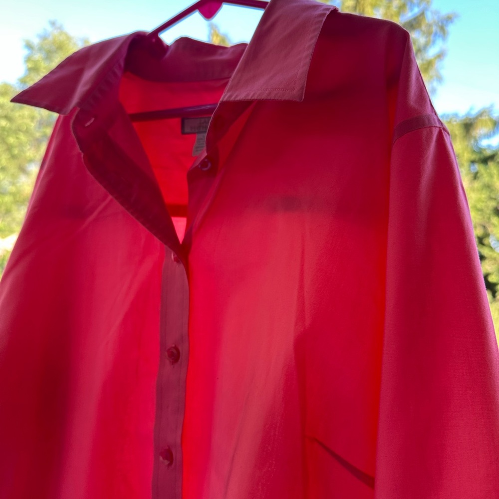 Pink Button-Up Shirt